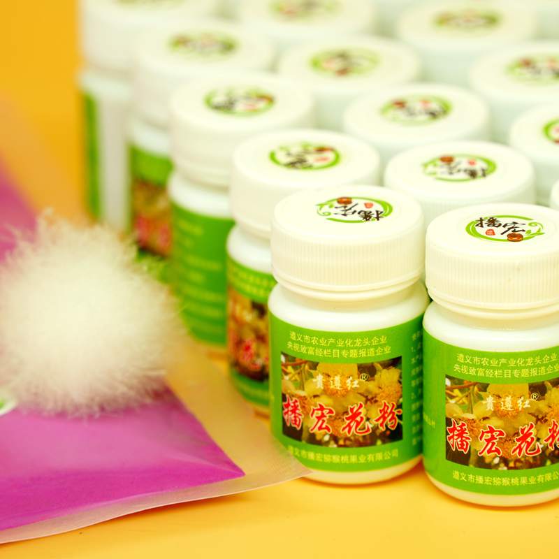 猕猴桃花粉 不同浓度花粉悬浊液对‘金红’猕猴桃果实生长及品质的影响 水粉湿式